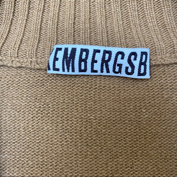 Bikkembergs Wool Full Zip Sweater Made In Italy - Picture 12 of 13